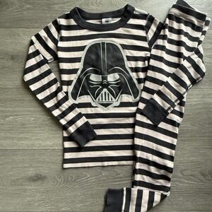Star Wars Darth Vader Pajama Set Kids 130 cm US 8 Striped Organic Cotton